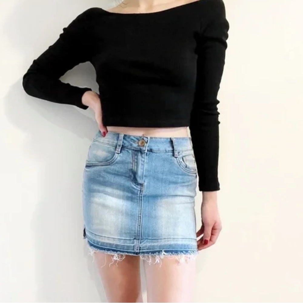 Denim Skirt
